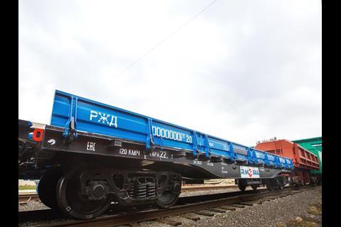 RM Rail has delivered 200 flat wagons to Russia’s Federal Freight Co.